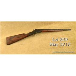 Hamilton Model No. 27 single shot rifle, .22 cal.,  16” barrel, blue finish, wood stocks, #NVSN.   T