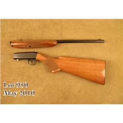 Belgian-made Browning Grade I semi-auto rifle,  .22LR cal., 19” barrel, blue finish, checkered  wood