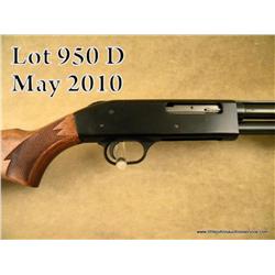 Mossberg Model 500E pump shotgun, 410 gauge, full  choke, 26” barrel, blue finish, checkered wood  s