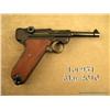Image 2 : Luger style semi-auto pistol by Mauser, imported  by Interarms, 9mm Luger cal., 4” barrel, blue  fin