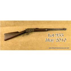 Marlin Model ’94 lever action saddle ring carbine,  25-20 cal., 20” barrel, blue finish, wood stocks