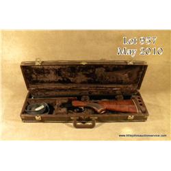 Cased Weatherby Orion O/U shotgun, .410 gauge,  full and modified choked ventilated rib 28”  barrels