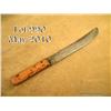 Image 1 : Authentic Russell Green River Works knife, approx.  15” overall with a 9-1/2” blade, wood five pin  