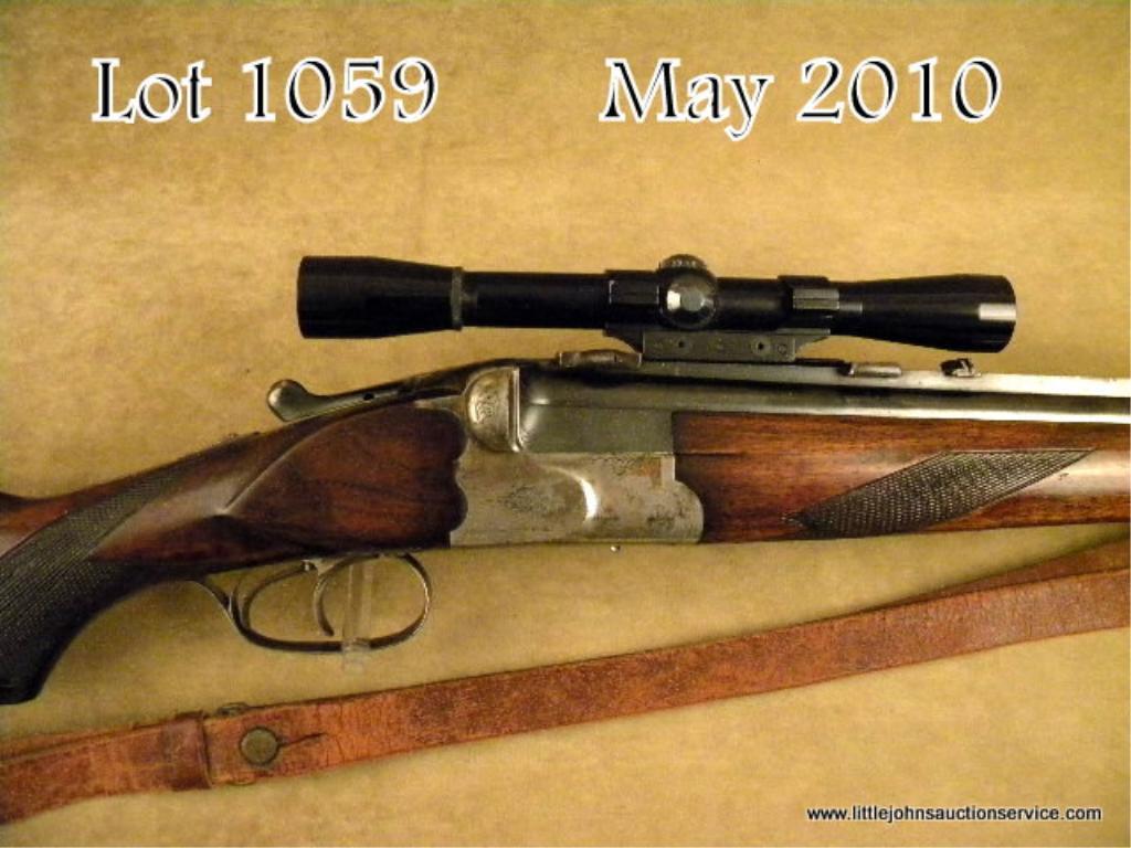 J. P. Sauer & Son prewar over & under combination rifle/shotgun in 16ga ...