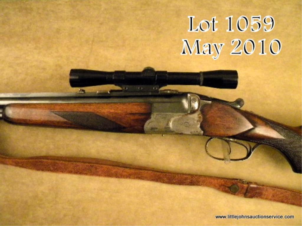 J. P. Sauer & Son prewar over & under combination rifle/shotgun in 16ga ...