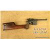 Image 1 : Mauser .30 caliber broomhandle semiautomatic  pistol, #50588, in good to very good condition  with a