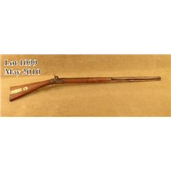 U.S. military-marked Kentucky-style rifle by J.  Henry of Phila. Shortened to 47" overall, 32"  barr