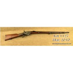 Spencer new model 1867 military issue musket, .52  caliber rimfire, 6-groove rifling, 30" barrel,  s