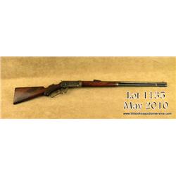 Winchester special ordered 1894 deluxe rifle, 26"  half round, half octagon barrel, full magazine,  