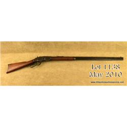 Winchester model 1873 special order extra-long  rifle with 32" octagon barrel in .38-40, plain  trig