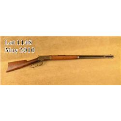 Winchester model 1892 special order rifle, 24"  octagon barrel, .25-20 caliber, full magazine,  take