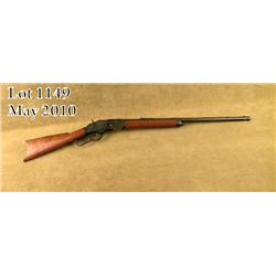 Winchester Model 1873 special order rifle, 44-40  cal., 24” half round/half octagon barrel, button  