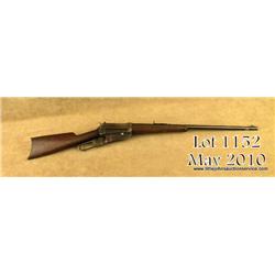 Winchester model 1895, .35 caliber, 24" round  barrel, blue finish, Lyman receiver sight,  crescent 
