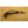 Image 1 : U.S. Model 1847 percussion single shot pistol by  Aston, dated 1852 in fine to near excellent as  is