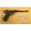 Image 1 : WW I era German Luger semi-auto pistol, by DWM  dated 1916, 9mm cal., 8” barrel, fine tuning front  