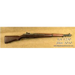 Springfield M1 Garand semi-auto rifle, 30-06 cal.,  military issue, barrel Springfield Armory marked