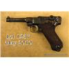 Image 1 : Nazi era Luger by Mauser, breech date 1942, 9mm  cal., nazi proofed, #2231. The pistol shows a  re-b
