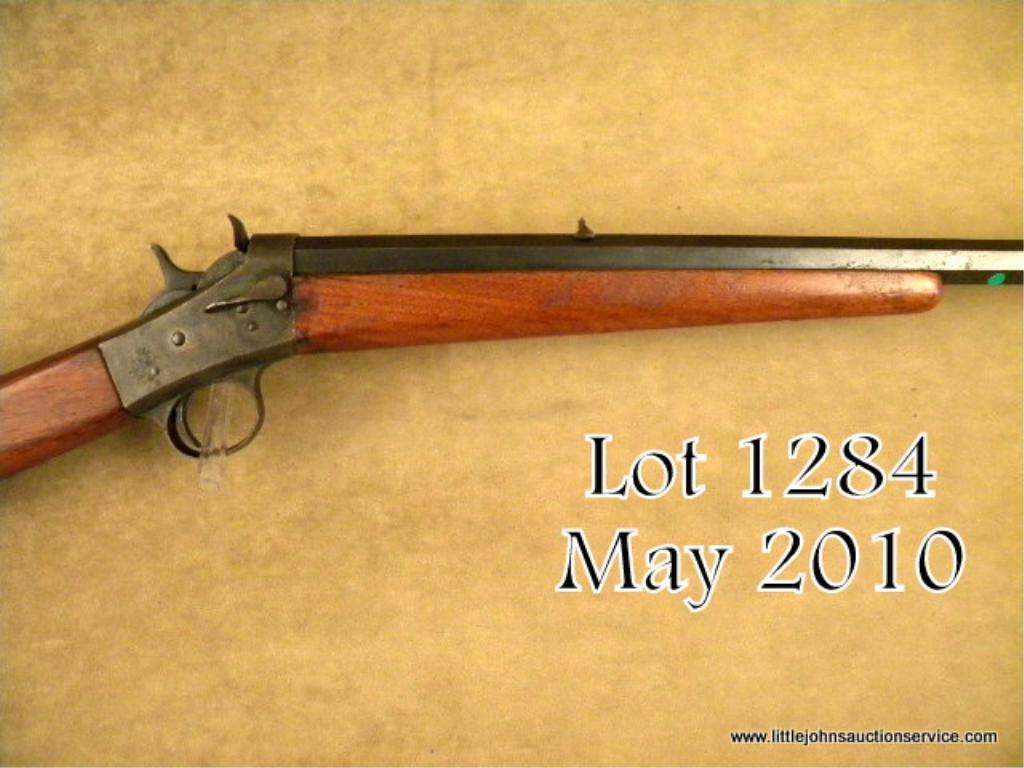 : Remington #4 small frame rolling block rifle, .32 rimfire caliber ...