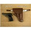 Beretta Model 70S semi-auto pistol, .22LR cal.,  3-1/2” barrel, black finish, checkered black  plast