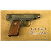 DWM Ortgies patent pocket semi-auto pistol, 6.35mm  cal., 2-3/4” barrel, blue finish, Ortgies  medal