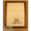 Image 2 : Lot of two important original WW I era letters and  photographs framed and in overall very good  con