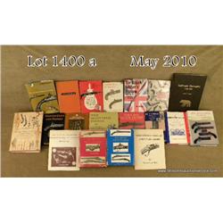 Approx. 20 reference books on firearms and  accoutrements including  California Gunsmiths by  Shelto