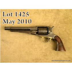 Remington New Model Navy conversion single action  revolver, .38 cal., 6-1/2” octagon barrel, blue  