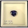 Image 1 : 2.72 carat triangular shaped tanzanite. $200-$400.