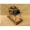 Image 2 : Beautifully handmade miniature stagecoach by Oscar  M. Cortes, approx. 9” in height, 13” overall and