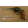 Image 2 : Iver-Johnson Target sealed 8 Model DA revolver,  .22 cal., 6” barrel, blue finish, smooth wood  exte