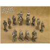 Image 1 : Lot of twelve old cast metal “tin soldiers”  appearing to represent circa turn-of-the-19th to  20th 