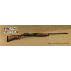 Remington Model 870 Wingmaster pump shotgun, 12  gauge, 2-3/4” or shorter shells, 28” ventilated  ri