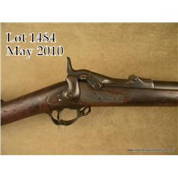 Springfield Model 1873 Trapdoor military rifle,  45-70 cal., 32” round barrel, blue finish, sling  s