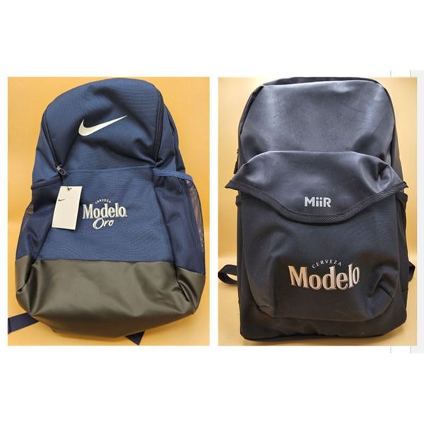 Qty 2 Modelo Backpacks: Oro & MiiR