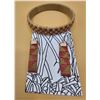 Image 1 : Woven Bracelet w/ Pair Matching Dangle Earrings