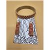 Image 2 : Woven Bracelet w/ Pair Matching Dangle Earrings