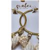 Image 2 : Sialei by Tanoa Hoop Earrings w/ Dangling Seashells