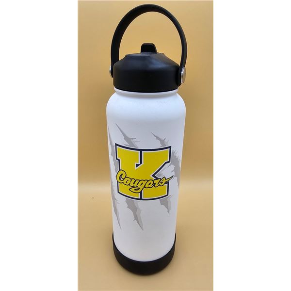 Cougar Nation Water Bottle w/ Black Lid & Handle