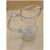 Image 5 : Cut Glass Pitcher w/ Pinwheel Design