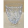 Image 2 : Cut Glass Vase w/ Pinwheel Design