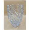 Image 3 : Cut Glass Vase w/ Pinwheel Design