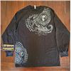 Image 1 : Barefoot League Hawaii Long Sleeve Shirt w/ Hawaiian Tribal Graphic Print
