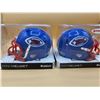 Image 4 : Qty 2 Riddell Mini Helmets Manning MPA Passing Academy