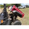 Image 14 : Red 4-Seat UTV w/ Dump Bed (Starts & Runs - See Video)