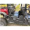 Image 30 : Red 4-Seat UTV w/ Dump Bed (Starts & Runs - See Video)