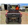Image 6 : Red 4-Seat UTV w/ Dump Bed (Starts & Runs - See Video)