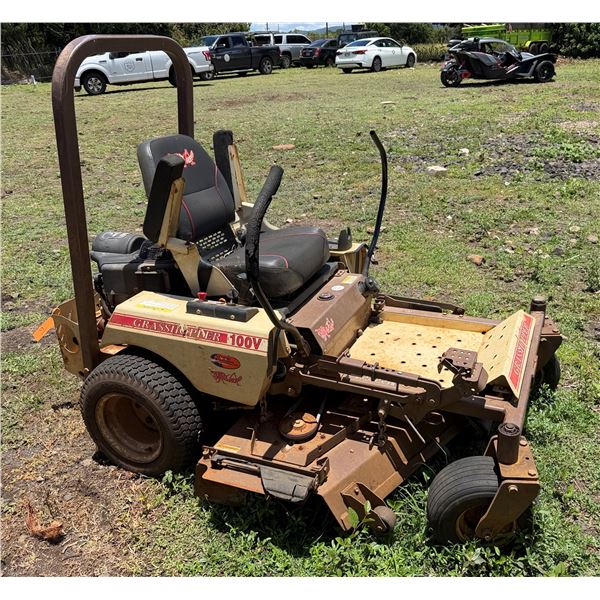 Grasshopper 100V Series Zero Turn Mower (Starts, Does Not Drive)