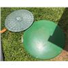 Image 1 : Everbilt Septic Tank Riser Cover & Green Seal-R Plastic Septic Tank Cover