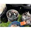 Image 17 : Multiple Bins PVC Pipe Sections & Fittings, ECO-Plus Water Chillers, Autogrow Pumps, Hose, etc