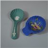 Image 2 : 7pc Wedgwood Jasperware and Shell-Form Salt Cellars and Spoons